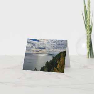 Carte Vue sur le lac Huron, Mackinac Island