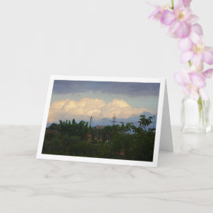 Carte Vue sur le monastère de San Miguel, Valence, Espag