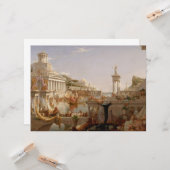 Carte Vue sur l'Empire romain (Consommation de l'Empire) (Devant/Arrière en situation)