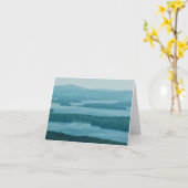 Carte Vue sur Winnipesaukee (Fleur jaune)