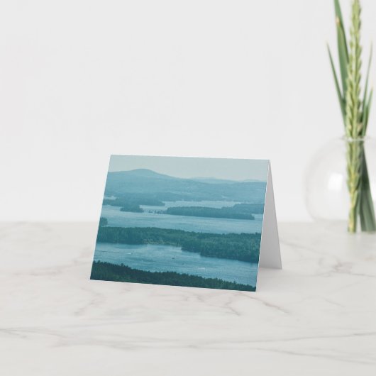 Carte Vue sur Winnipesaukee (Devant)