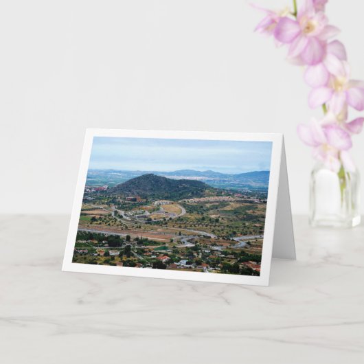 Carte Vues de Lliria, Valence, Espagne (Orchidée)