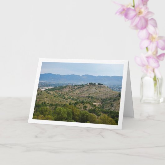 Carte Vues de Lliria, Valence, Espagne (Orchidée)