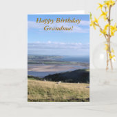 CARTE VUES DES ALLES (Fleur jaune)