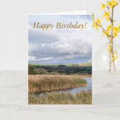 CARTE VUES DES ALLES (Fleur jaune)