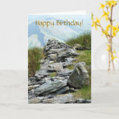 CARTE VUES DES ALLES (Fleur jaune)