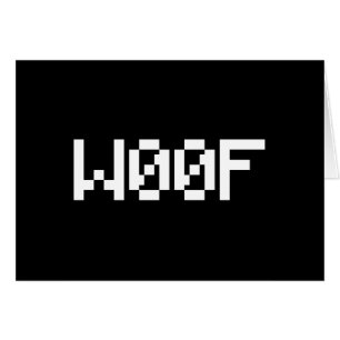 Carte W00F [Sons animaux de léopards]