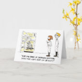 Carte Wacky Scientist (greeting Card) (Fleur jaune)
