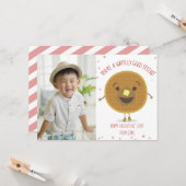 Carte Waffe Good Friend Photo Classroom Valentine (Devant/Arrière en situation)