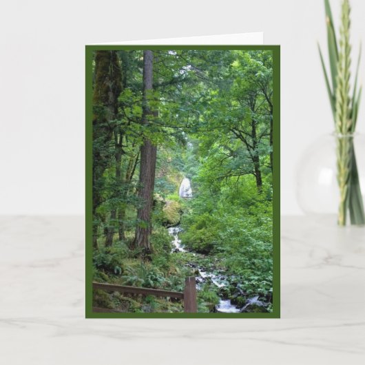 Carte Wahkeena Falls (Devant)