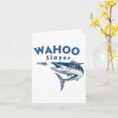 Carte Wahoo Slayer Eau salée Pêche Wahoo (Fleur jaune)