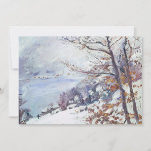 Carte Walchensee en hiver Lovis Corinth