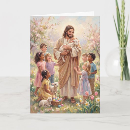 Carte Walking with the Savior Easter Card (Devant)