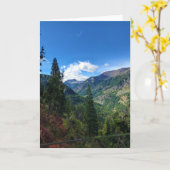 Carte Wallowa mountains (Fleur jaune)