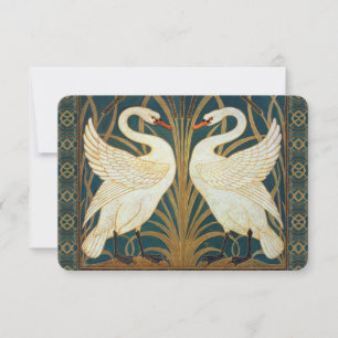 Carte Walter Crane Swan