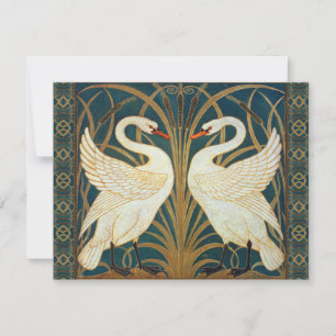 Carte Walter Crane Swan