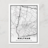 Carte Waltham (Devant)