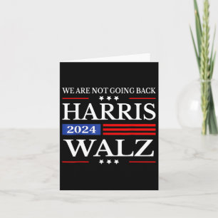 Carte Waltz 2024 Nous ne retournons pas Kamala Harris 20