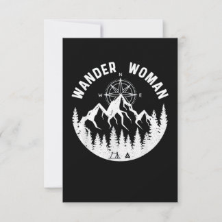 Carte Wander Woman Randonnée