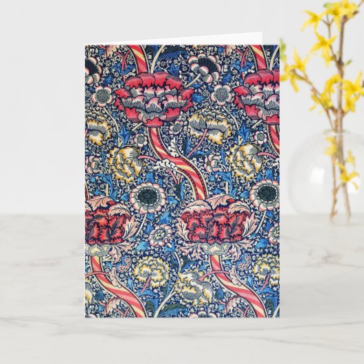 Carte Wandle, William Morris (Fleur jaune)