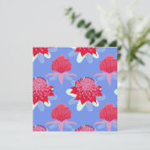 Carte Waratah (Debout devant)