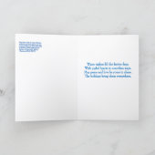 Carte Warm Wishes for the Holidays Folded Greeting Card (Intérieur)