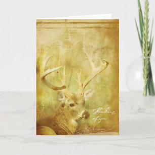 Carte Washed Deer - Pensez à vous