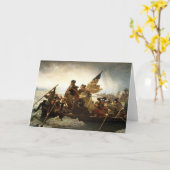 Carte Washington Crossing the Delaware (Fleur jaune)