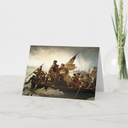 Carte Washington Crossing the Delaware (Devant)