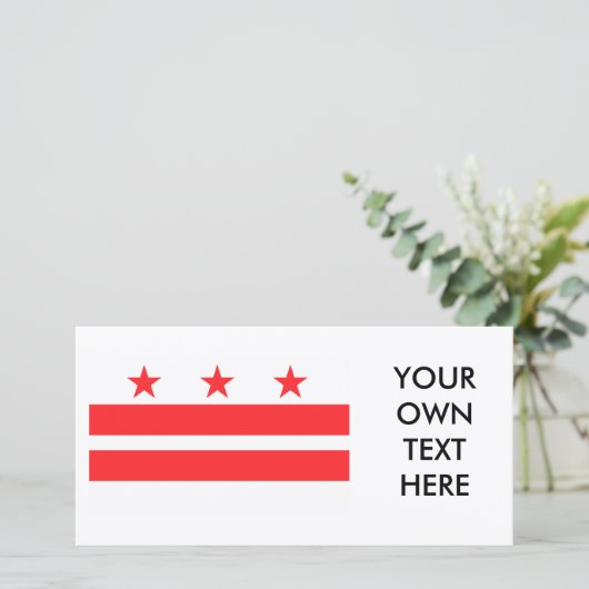 CARTE WASHINGTON D.C. (Debout devant)