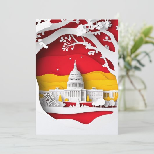 Carte Washington DC (Debout devant)