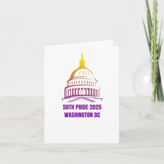 Carte Washington Dc Pride 20253 (Devant)