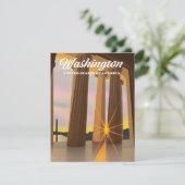 Carte Washington États-Unis d'Amérique (Debout devant)