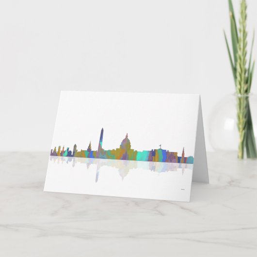 Carte Washington, horizon de C.C (Devant)