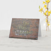 Carte Washington, Iowa Flavor, Anniversaire (Fleur jaune)