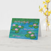 Carte Water Lily # 8 (Fleur jaune)