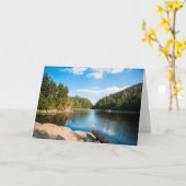 Carte Water | Spruce Lake Quebec, Canada (Fleur jaune)