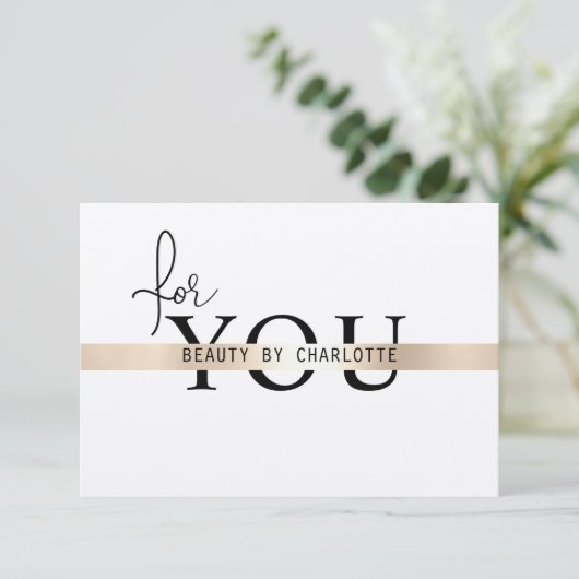 CARTE WATERCOLOR (Debout devant)