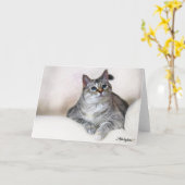 Carte Watercolor (Fleur jaune)