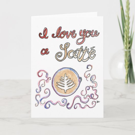 Carte Watercolor (Devant)