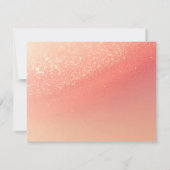 Carte Watercolor Botanical Peach Parent Advice (Dos)