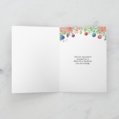 Carte Watercolor Christmas Holiday Greeting (Intérieur)