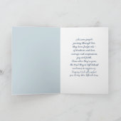 Carte Watercolor Ocean Beach Pour La Sympathie (Intérieur)