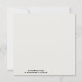 Carte Watercolor Pastel Brushstrokes On Cloud White (Dos)