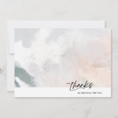 Carte Watercolor SplashThank You | Tellement recon (Devant)