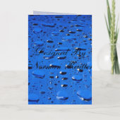 Carte Waterdrops (Dos)