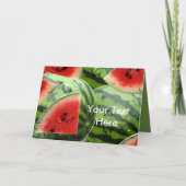 Carte Watermelon Greeting Card 2 (Devant)