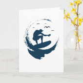 Carte Wave Rider (Fleur jaune)