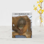 Carte Wazzup Funny Bonjour aux amis (Fleur jaune)