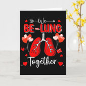 Carte We Be-lung Together Respiratory Therapist Valentin (Fleur jaune)